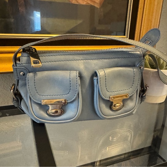 Vintage Marc Jacobs Small Light Blue Y2K vintage Handbag - Picture 1 of 8